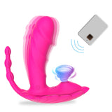 Silicone Dress Butterfly Vibrator (KLM-CD009)
