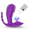 Silicone Dress Butterfly Vibrator (KLM-CD009)