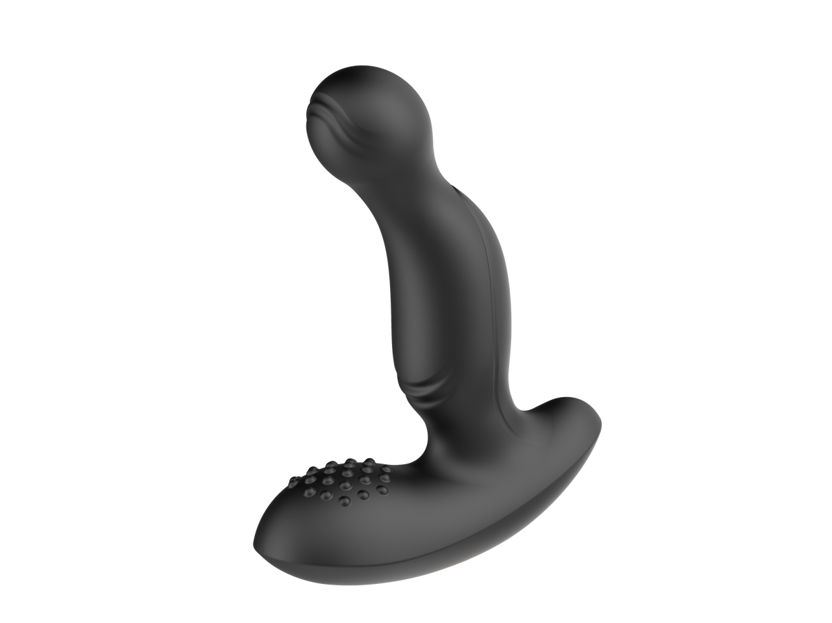 Premium Black Vibrator with Remote Control (KLM-HT018)