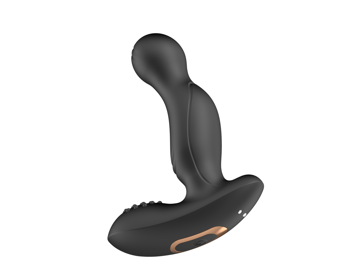 Premium Black Vibrator with Remote Control (KLM-HT018)