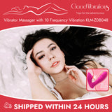Vibrator Massager with 10 Frequency Vibration KLM-ZDB048