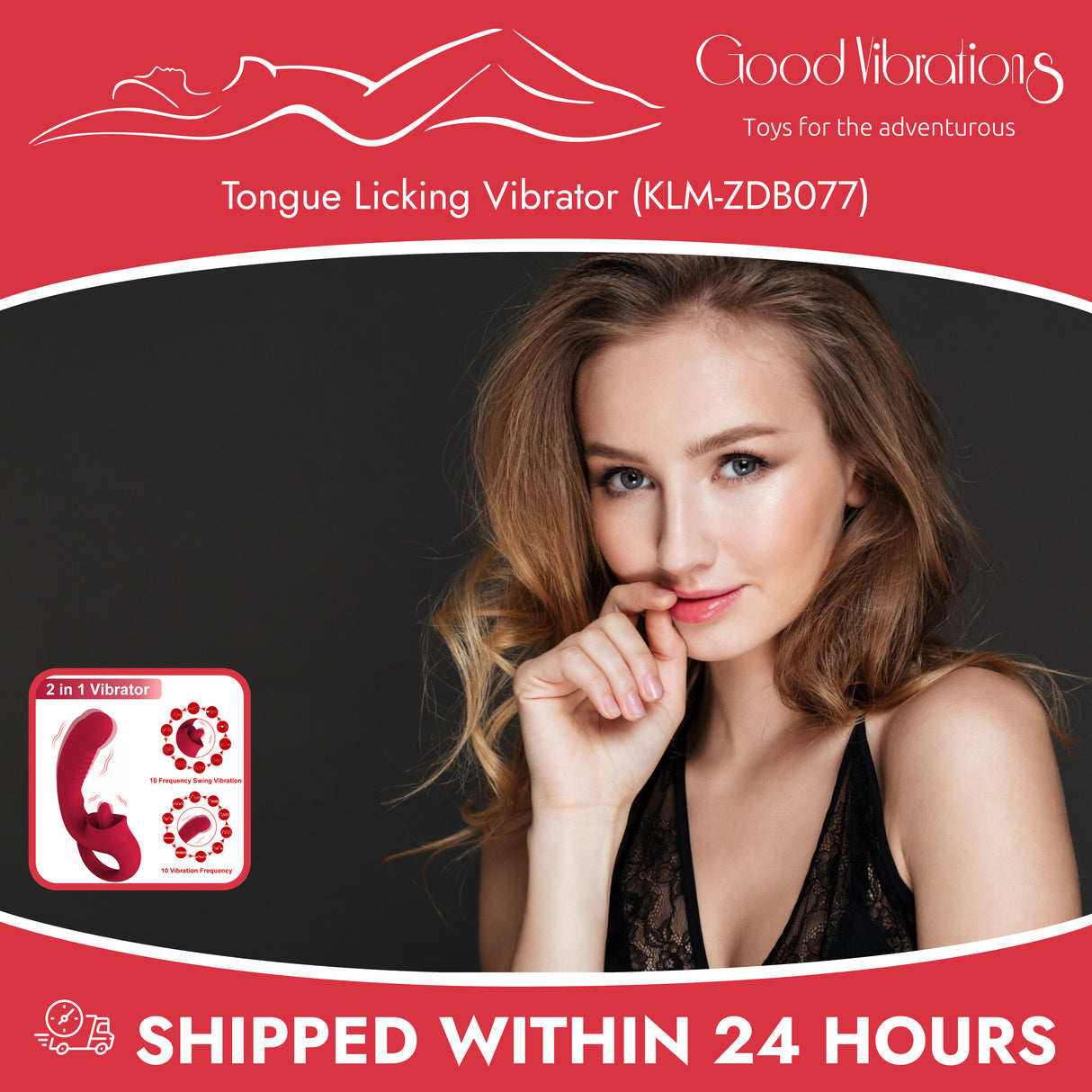 Tongue Licking Vibrator (KLM-ZDB077)