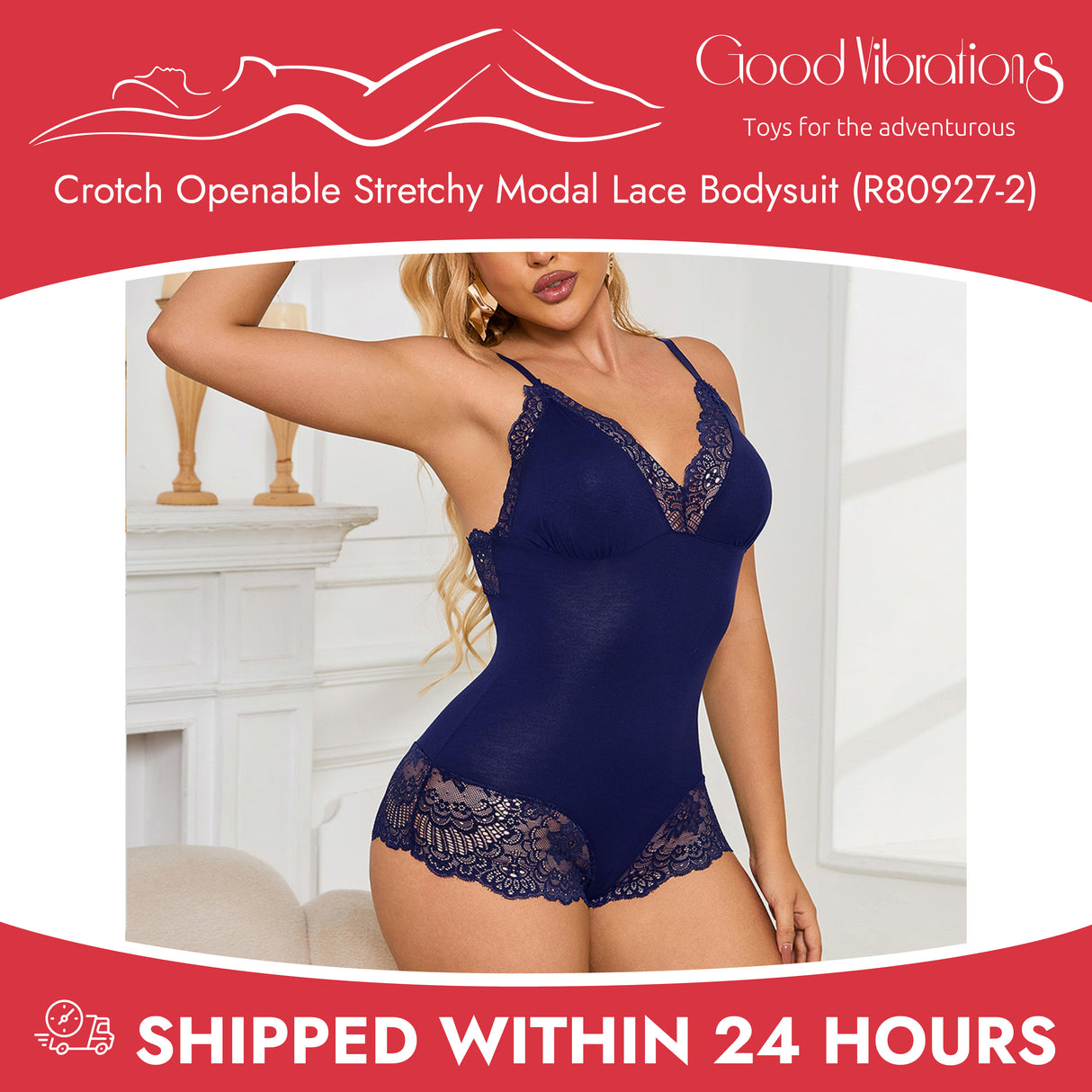 Romantic Wear (R80927-2) One-piece Modal Lace