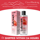 Water-Based Personal Lubricant, No Rinse Flavored Lube, Intimate Longlasting Non-Sticky Gel for Couples Massage (Generic)
