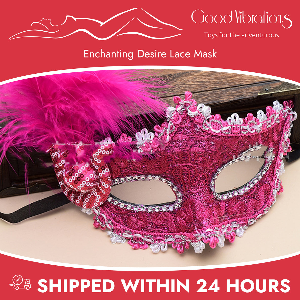 Enchanting Desire Lace Mask