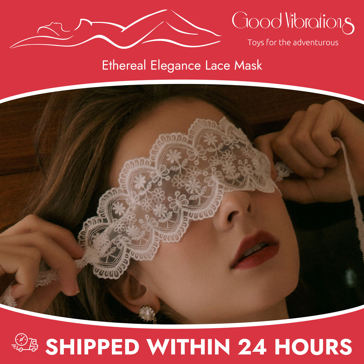 Ethereal Elegance Lace Mask