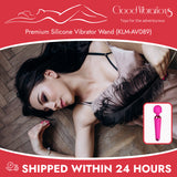 Premium Silicone Vibrator Wand (KLM-AV089)